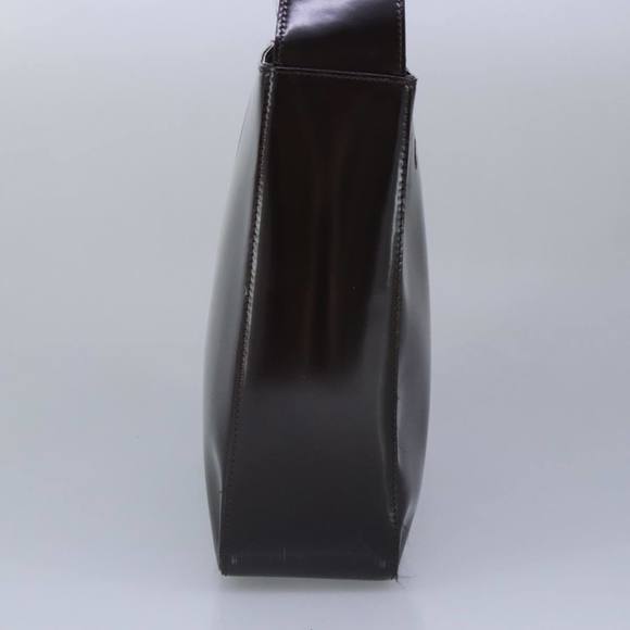 CELINE Shoulder Bag Enamel Brown Auth bs19881 - Picture 3 of 16